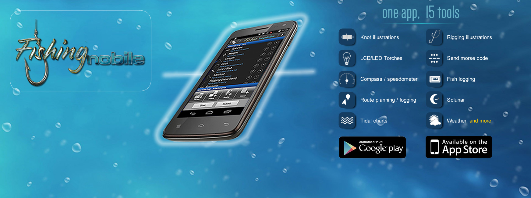 Fishing Mobile - One app, 15 tools